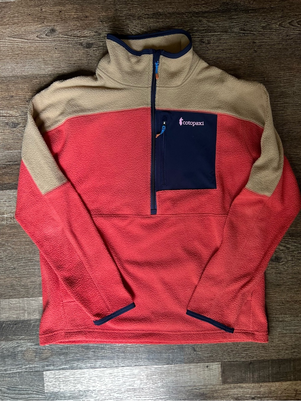 cotopaxi Abrazo Half-Zip Fleece Jacket - Desert/Terracota